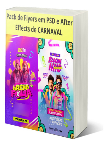 Ultra Pack Flyers Psd E After Effects Carnaval - Atualizado