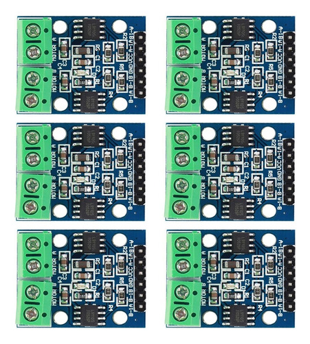 6 Piezas Puente H L9110s Driver Para 2 Motor A Pasos Arduino