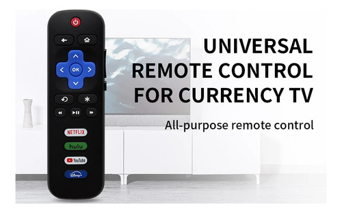 Mando A Distancia Rc280a Para Televisores Tcl Roku/hisense O
