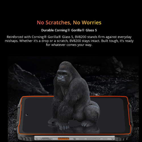 Blackview Bv8200, Teléfono Robusto, 6.5 Pulgadas, 2.4 K, 120 Hz, Pantalla Helio G100, 12 Gb, 256 Gb, Nfc, Linterna Nfc Android 14, Teléfono Móvil, Ver