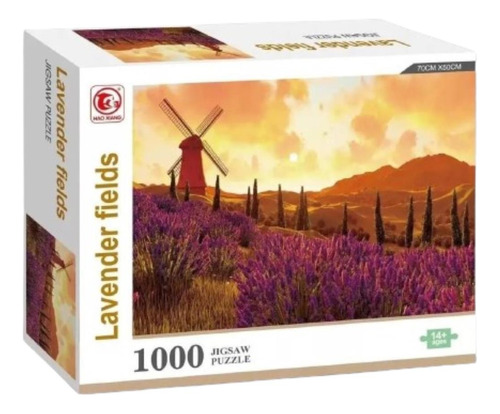 Puzzle 1000 Piezas Lavender Fields
