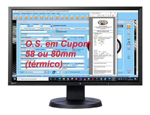 Cat Pro - Ordem De Serviço Empresas Refrigeração - P/2 Pcs