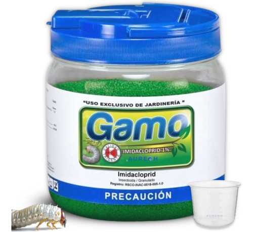 Mata Gallina Ciega Gusano Insecticida Gamo 1% Tridente 1 Kg