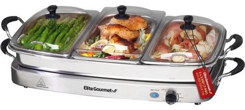 Bufetera Elite Platinum Ewm-9933, Acero Inoxidable, 7.5qt (Usado)