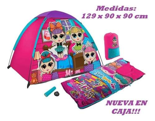 Casa De Campaña Infantil Niñas Mejores Amigas 5 Pzas En Caja (Usado)