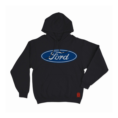 Polera Con Capucha Motivo Ford 0001