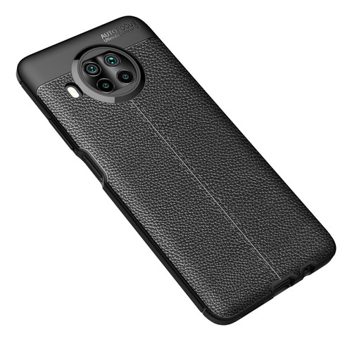 Estuche Protector Text Cuero Para Xiaomi Mi 10t Lite