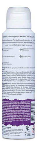 Desodorante Monange Flor De Lavanda 150ml - Kit C/09 Sim