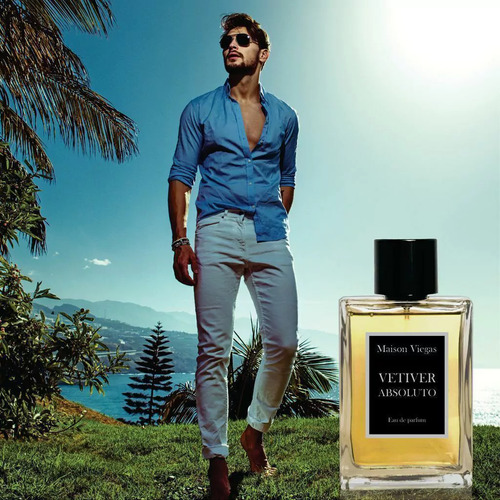 Vetiver Absoluto - Maison Viegas - Frasco 50ml - Perfume Sensual E Citrico