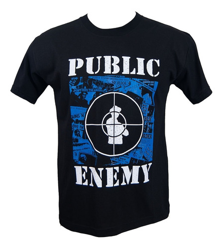 Public Enemy - Black Steel In The Hour Of Chaos - Remera