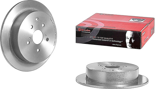 Jgo 2 Discos Sólidos Traseros Highlander 14/19 Brembo