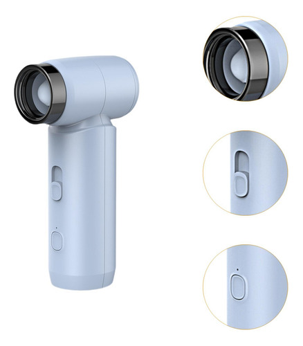 Secador De Pelo Inalámbrico Portátil, Ventilador Compacto