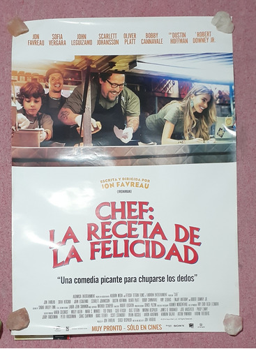 Chef (2014) - Poster Afiche Original De Cine 100x70