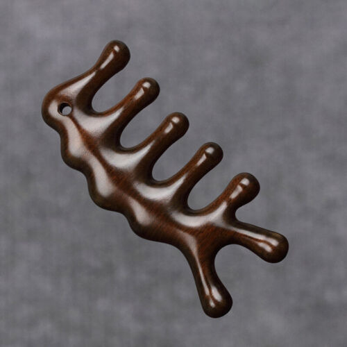1pcs Sandalwood Massage Comb Head Meridian Scalp Shoulde Nna