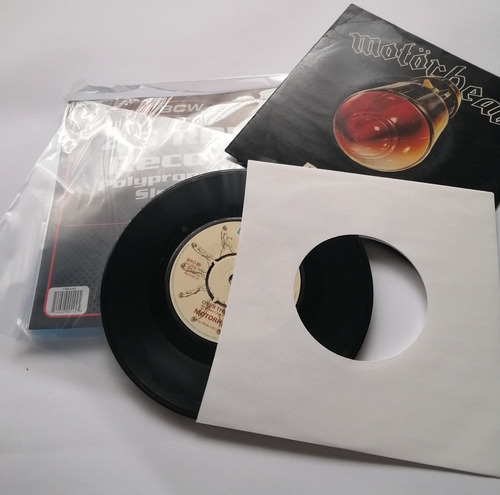 Imagen 5 de 5 de 10 Fundas Plásticas Exteriores Discos De Vinilo Single 7''