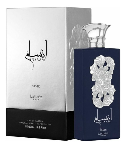 Perfume Lattafa Ansaam Silver, 100 Ml, Para Unisex