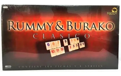 Rummy Y Burako Clasico Bisonte 10364