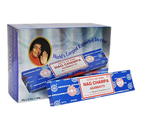 Incienso Nag Champa 12 Cajitas De 15 Grs. 