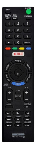 Controle Remoto Tv Sony Led Kdl-32w655d Tecla Netflix