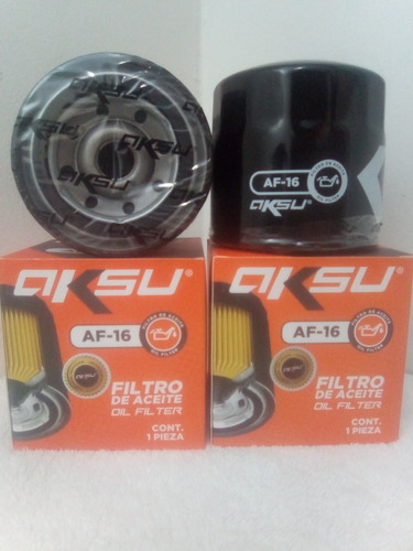 Filtro De Aceite Af16 Cherokee, Wrangler, Ram 2500 3500