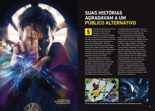 Coleção Figurões das HQs - Doutor Estranho, de Editora Europa. Editorial Editora Europa Ltda., capa mole em português, 2022