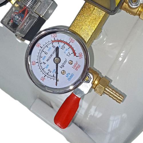 Imagen 3 de 8 de Compresor Libre De Aceite 50 Lts 1500w 110v Odontologia
