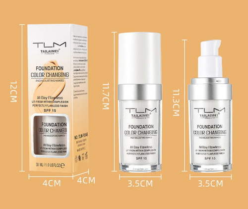Base Nvyue Tlm Color Changing Spf15 30ml