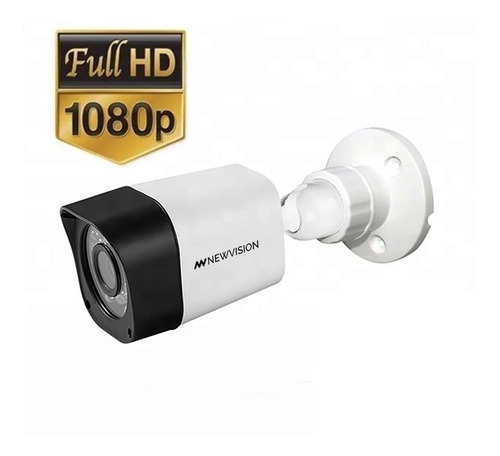 Imagen 1 de 9 de Camara Seguridad Exterior Cctv 1080p Infrarroja Gran Angular