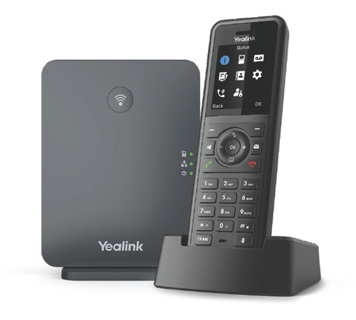 Sistema De Teléfono Ip Dect Yealink 1302027 Reforzado Con 10