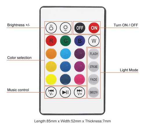 A A Smart Bulb App Control Rgbcw Bluetooth Music Rhy-thm