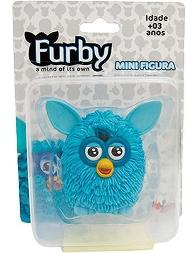 Miniatura Figura Furby Azul - Original Bbr Toys