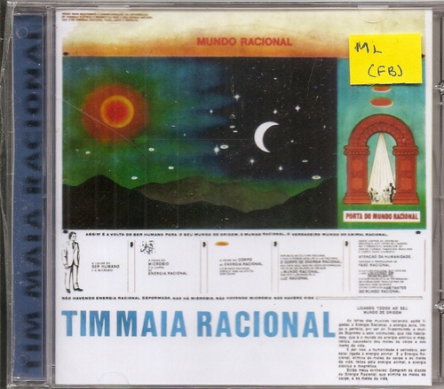 Imagem 1 de 2 de Cd Tim Maia - Tim Maia Racional 