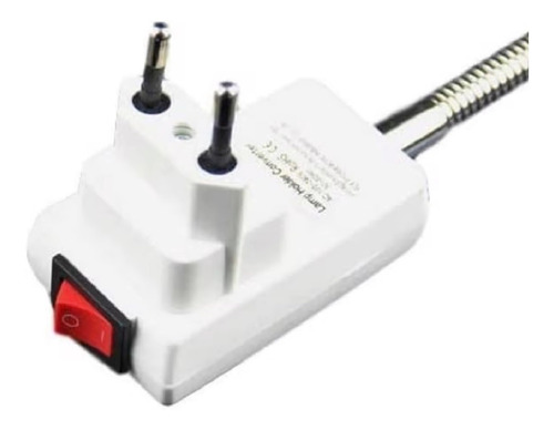 3 Tomada Soquete Flexível Lâmpada E27 40cm Interruptor Luz