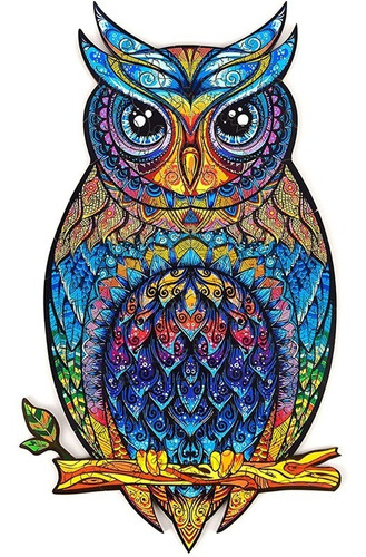 Puzzle Owl De Madera 3d, King Size A3