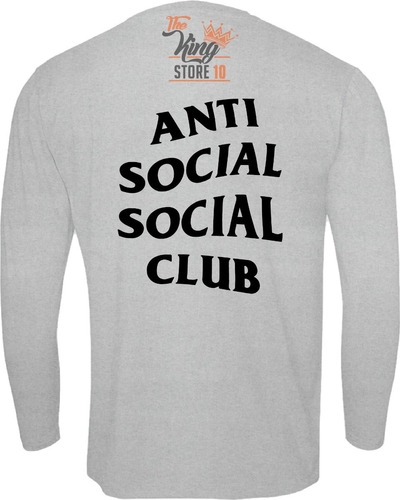 Polera Manga Larga, Anti Social Social Club / The King Store