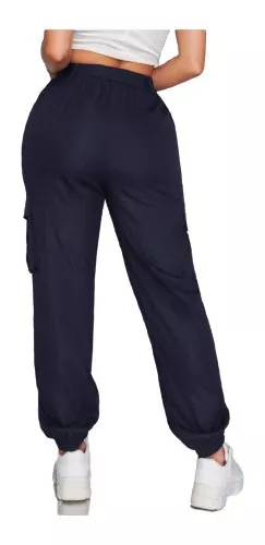 Pantalón Cargo De Mujer Holgado