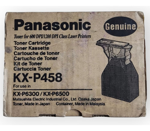 Toner Original Panasonic Kx-p458 Kx-p6300 Kx-p6500
