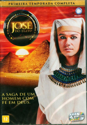 Dvd José Do Egito - A Primeira Temporada 4 Discos