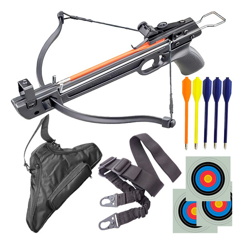 Balestra Camel 50 Libras + Capa Spl-bp + Bandoleira + 5 Setas Nylon Crossbow Mk-50a1 ( Envio Imediato / Pronta Entrega )