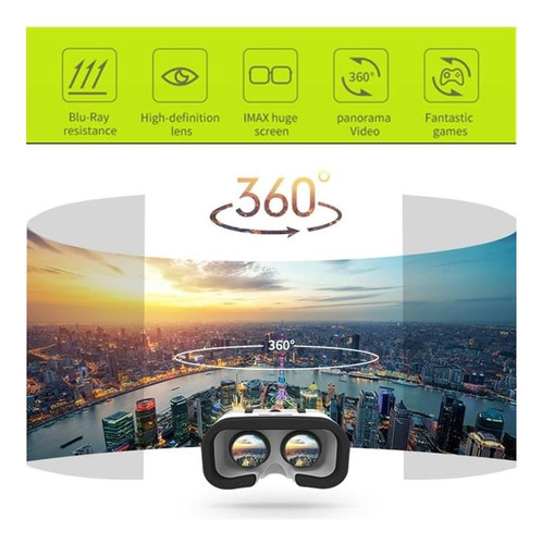 Auriculares Vr Para iPhone Y Android Con Controlador, Para Y