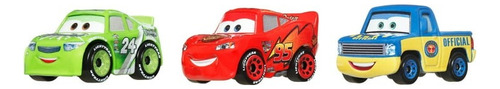 Cars Mini Racers - Brick Yardley, Rayo Y Dexter - Mattel