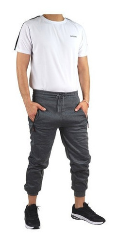 Pack 2 Jogger Pantalón Buzo Hombre Algodón Verano. Sin Polar
