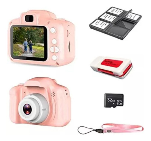Acuvar 1080p Kids Selfie Hd Kit De Cámara Compacta De Fotogr Color Segun Disponibilidad