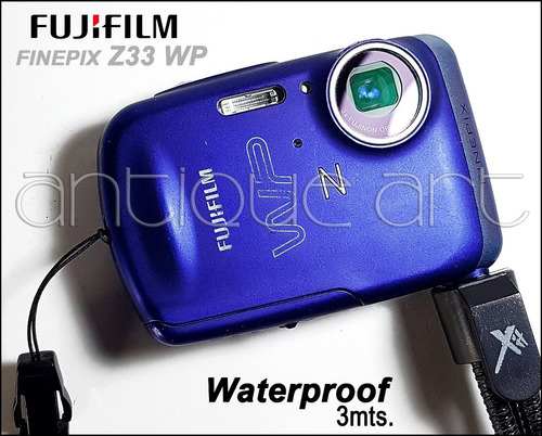 A64 Camara Fujifilm Finepix Z33 Acuatica Waterproof TriPod