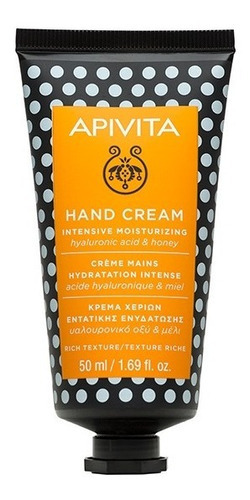  Apivita Hand Cream Hidratación Intensiva Crema Manos 50ml