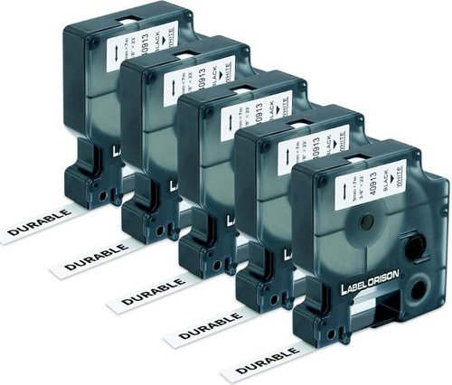 Cinta Industrial De Repuesto Para Dymo 40913 9mm*7m Plastica