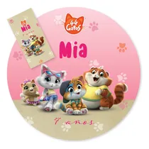 Comprar Kit Imprimible 44 Gatos Cats Candy Bar Tukit