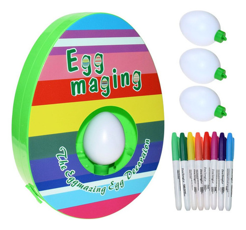 Máquina Para Pintar Huevos De Pascua, Juguetes Pintados Con