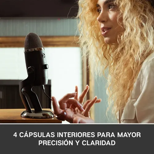 Micrófono Blue Yeti X Professional Condensador Cardioide