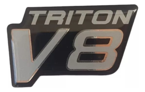 Emblema Tritón V8 Resina 3d C/u